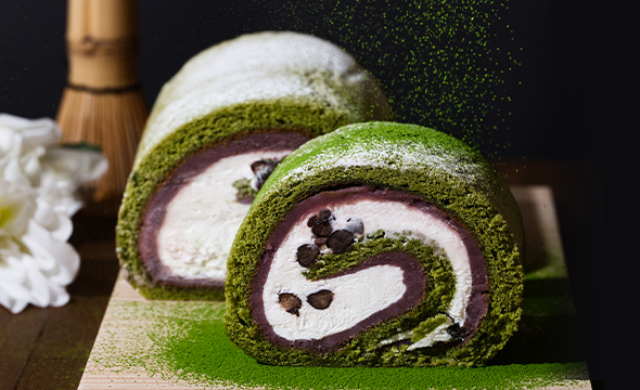 花園ロール(抹茶)