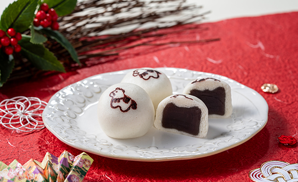 干支万頭(うま)6個