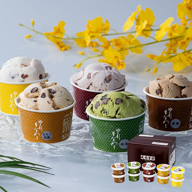 ぬれ甘なつとアイス10個入（宅配のみ） | 花園万頭公式オンライン